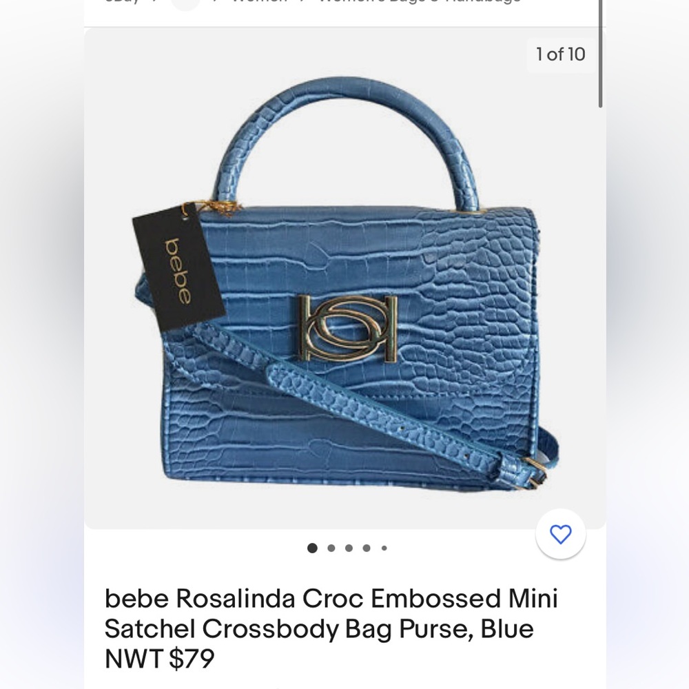 NWOTs Bebe mini bag & free Bebe wallet